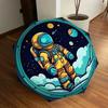 1pc Astronaut, Space Exploration Automatic Open/Close Umbrella, Folding Compact Umbrella with Lightweight Design for Women/Men Yy251028237