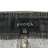 EPOCA İspanyol Paça Kot Pantolon Siyah Kot Bootcut Kadın L İç Bacak Uzunluğu 79cm(KULLANILMIŞ)
