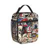 Mobile Suit Gundams Insulated Lunch Bags for Men Women Food Container Bags Reusable Thermal Cooler Lunch Box For Travel