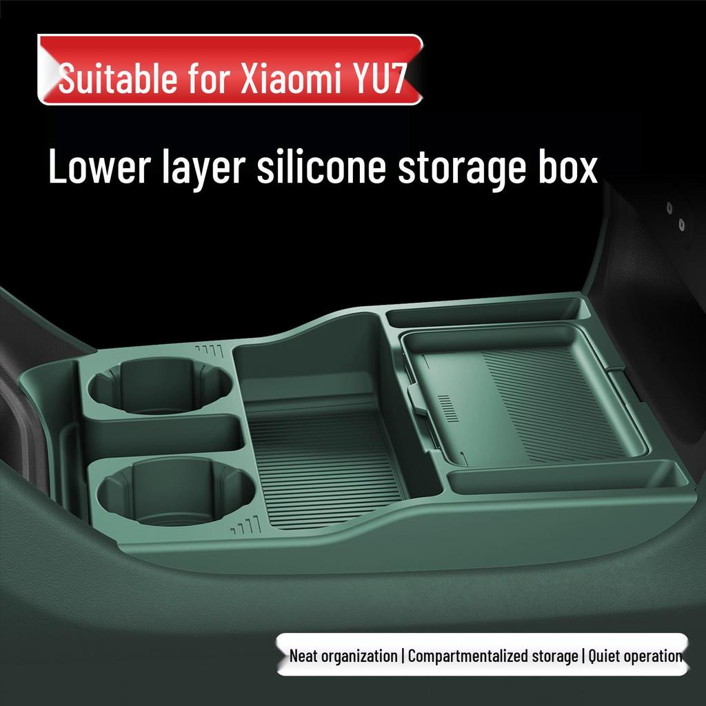 Xiaomi YU7 Center Console Armrest Storage Box Organizer