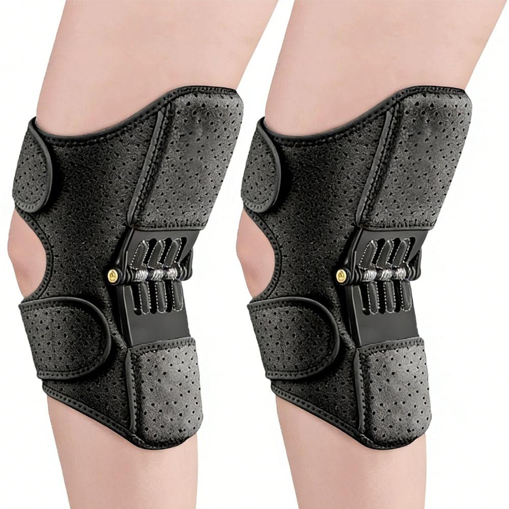 

2Pcs Knee Brace Support, Adjustable Protector for Meniscus Injury Recovery, Walking Stability чёрный