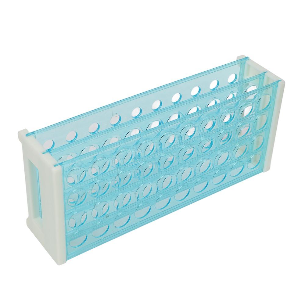 5pcs 40 Slots Roller Bottles Holder Vertical Lipstick Display Holder Test Tube Rack  Home Storage