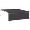 Tenda a Bracci Retrattile Antracite 400 x 300 cm