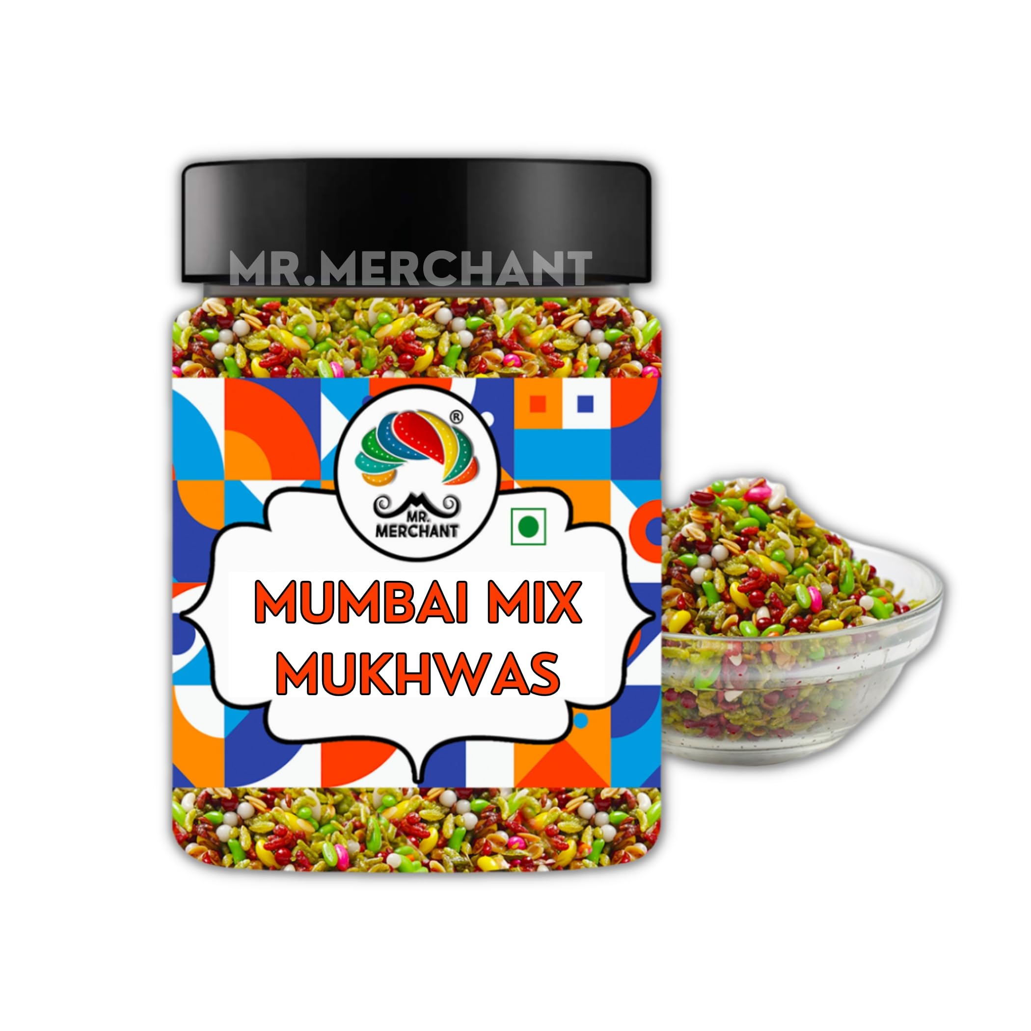 

Mr. Merchant Mumbai mix Mukhwas [Mouth Freshener Mix for eating] (300 gm)