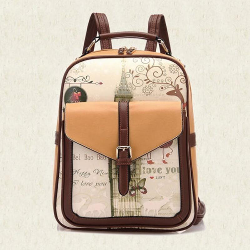Stylish Travel Casual Pu Leather Shoulder Bag Ideal For Women And Girls