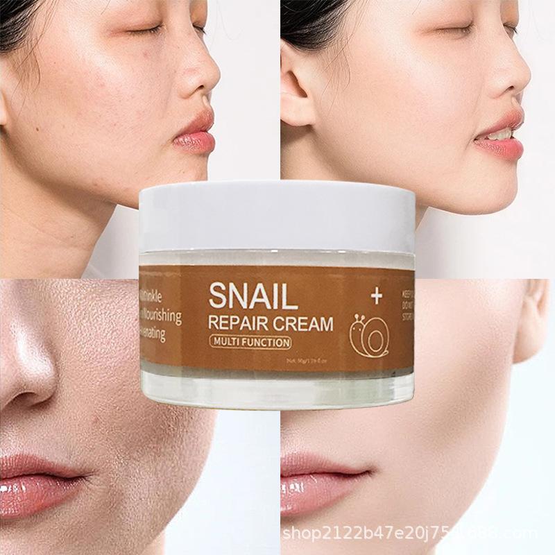 Pleťový krém Snail essence zmírňuje matnost pokožky, hydratuje a zvlhčuje pokožku