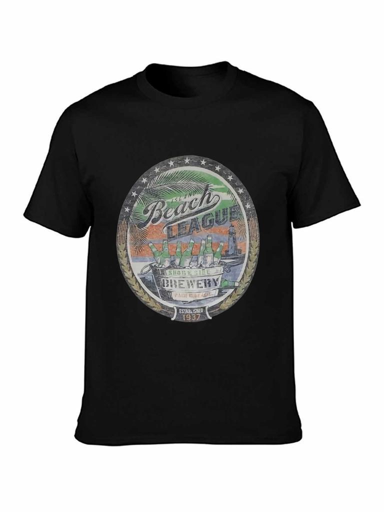 Beach League Brewery Established 1937 T-shirt