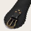 PU Leather Women Belt Adjustable Decor Waistband for Dresses Girls Sweater Jeans