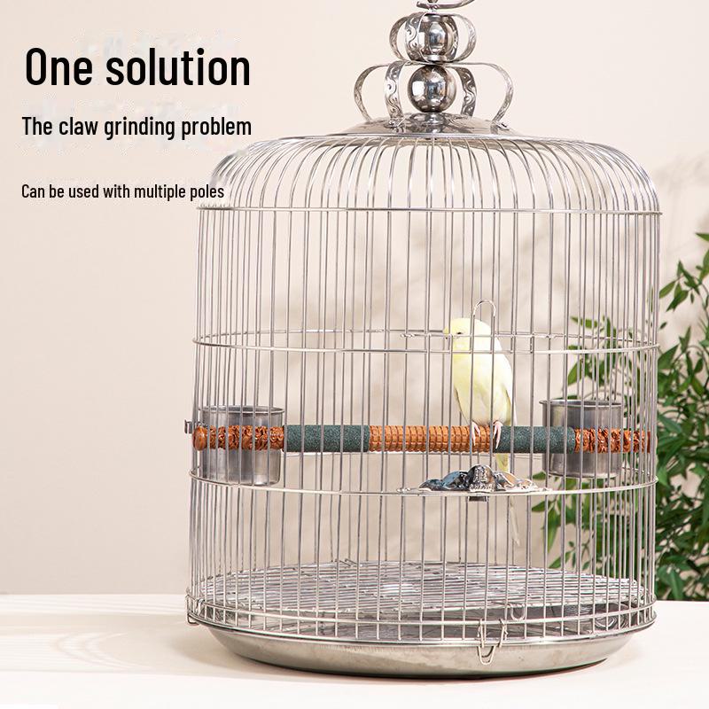 Starling Frosted Beak & Claw Grinding Perch for Birds