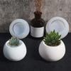 Practical Succulent Flower Pots Sturdy Silicone Mold Cement Plaster Craft Supplies for Garden and Indoor Decoration