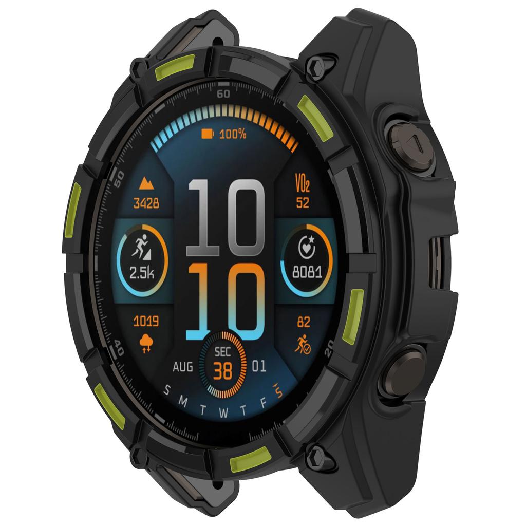 Plastic Watch Protective Case for Garmin Enduro 3 Watch Protect Edges Enhances Appearance Without Screen Protector