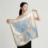 12 Mm 100% Mulberry Silk High-end Versatile Square Scarf Exquisite Fashion Temperament Scarf Silk Scarf for Women