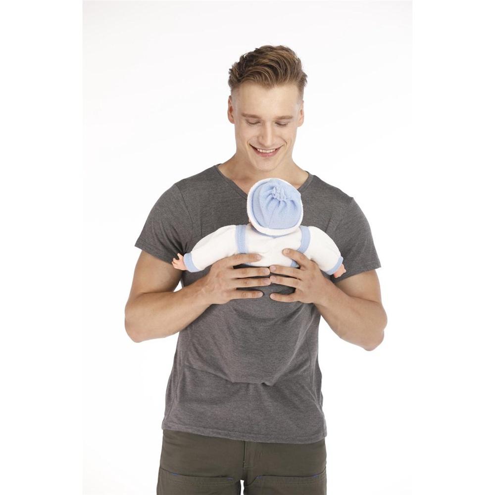 Camiseta Casual Multifuncional Canguru Mãe e Pai para Mulheres - Estilo Europeu e Americano