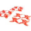4pcs Plastic Propellers Indoor Drones  Propellers Set High Performances Propellers Smooth Flight Propellers for Tinyhawk 