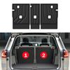 3D TPE Floor Mats For BMW X3 & X4 & IX3 2018-2025 Trunk Cargo Liner All Weather Floor Liner 2nd Row Seatback Protecter Mat