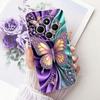Pour Xiaomi Redmi 14C Coque Belle Papillon Peinte Housse Souple Silicone Coque Téléphone Pour Xiaomi Poco C75 PocoC75 Redmi 14C Coque
