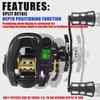 Digital Display Dual-Line Cup Sea Fishing Reel for Long-Distance Casting