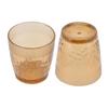 200ml Drinking Glass Flower Tea Cup Small Beer Mug Acrylic Cup for Home PartyCopper