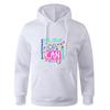 Long Sleeve Black Gray Teens Autumn Hooded Sweatshirt Hoodie Sportswear