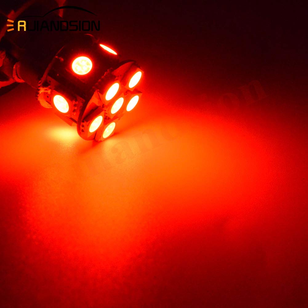 Ruiandsion 2pcs 6V S25 1157 BAY15D P21/5W LED Bulb Differential