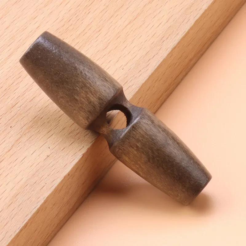 10 Stück Holzhorn-Schnallen Damen-Windmantelknöpfe Schöne Trendige Knöpfe DIY Bekleidung Nähzubehör
