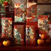 6Pcs Large Capacity 2026 Horse Year Red Envelope Traditional Lucky Money Bag  Spring Festival