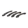 For 2018 - 2020 Porsche Cayenne Carbon Fiber Automotive Exterior Accessories Outer Handle Decorative Cover with Holes