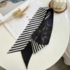 Korean Style Silk Scarf and Hairband Set - Versatile Women's Accessory for Summer