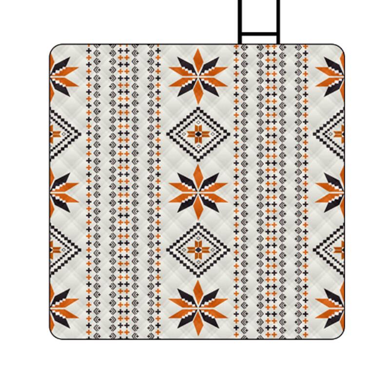 Ultrasonic Ethnic Style Picnic Mat 300x300cm