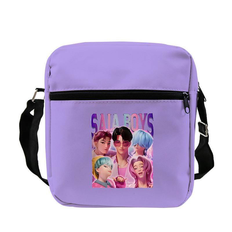 Kids Girls Rumi Zoey Mira Printed Student Stationery Bag Casual Crossbody Shoulder Bags