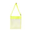 Multifunctional Mesh Beach Bag: Adjustable Buckle, Crossbody/Hand-carry for Shells, Sand Toys & Sundries. Colorful & Breathable!