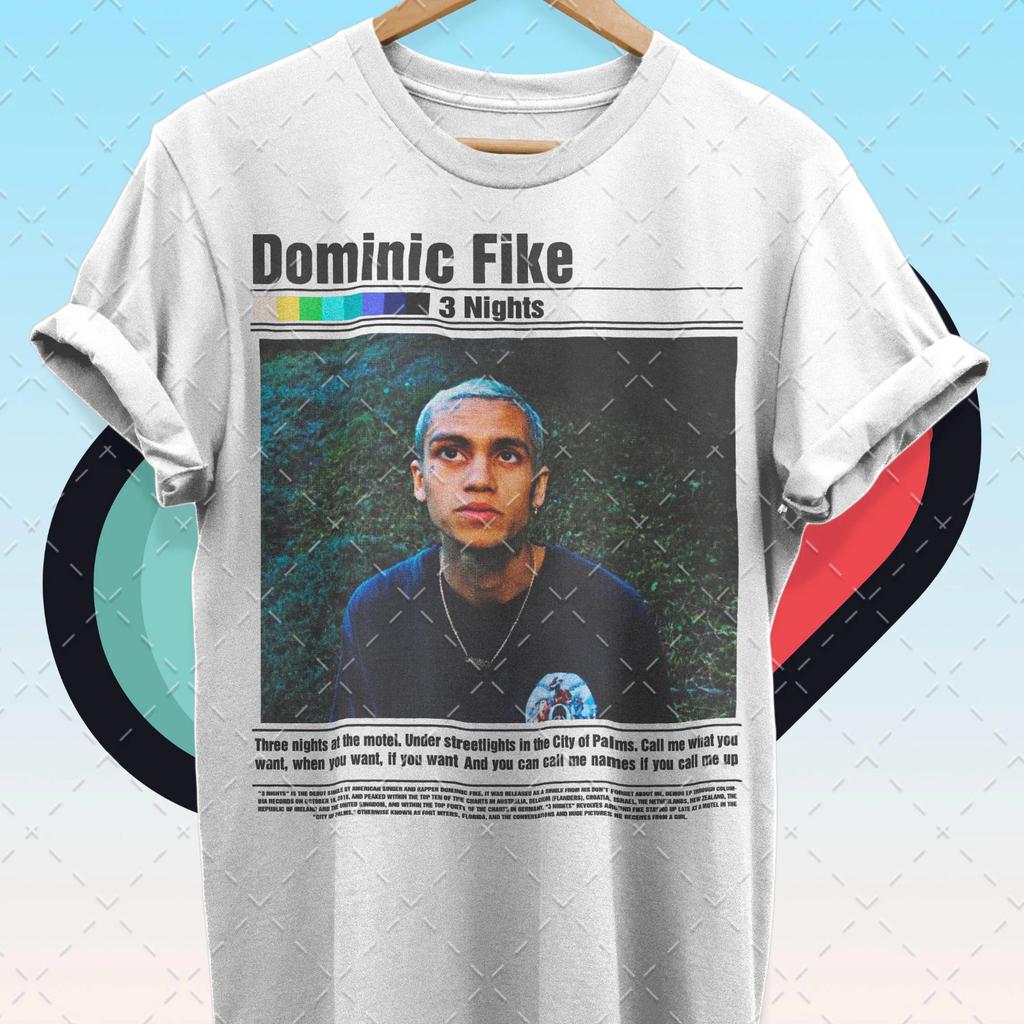 New Dominic Fike Short Sleeve Shirt Tour Concert Gift Short Sleeve EM0170 Unisex T-Shirt