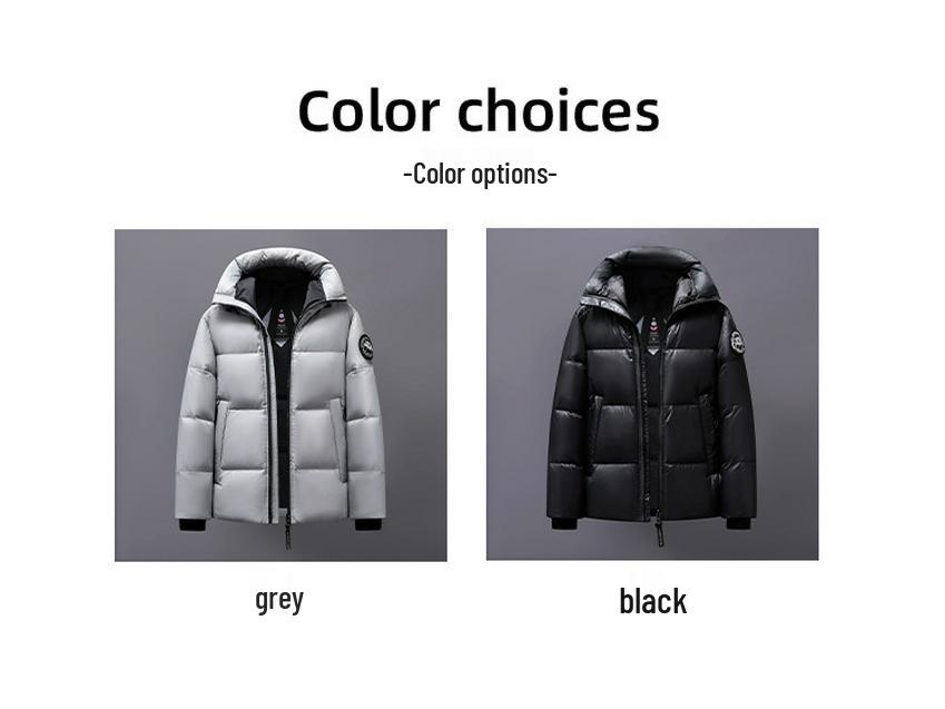 2025 Winter Unisex Casual Loose Down Jacket for Couples - Versatile and Fashionable Outerwear