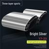 Porsche Panamera Quad Exhaust Tips for 2017-2023 Models