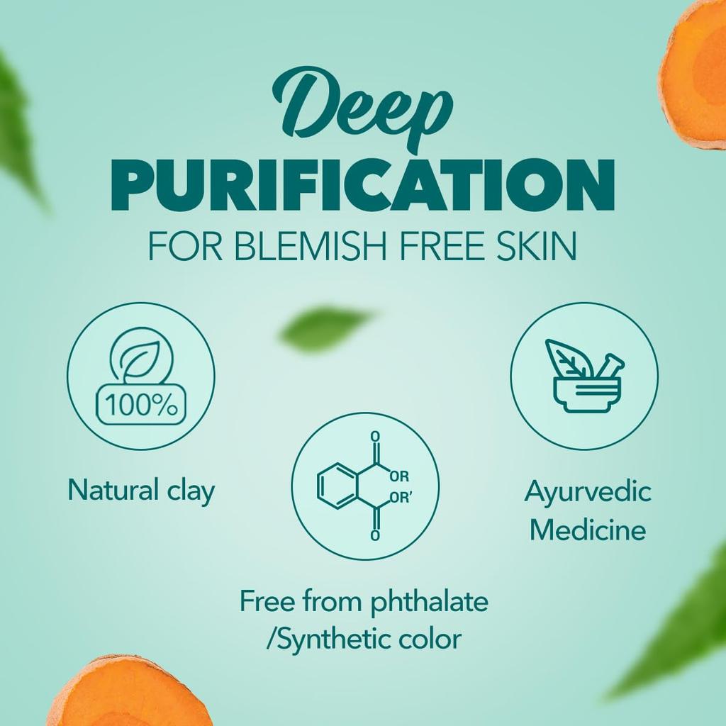 Himalaya Herbals Purifying Neem Pack 50g Natural Face Mask for Oily and Pimple-Prone Skin Care