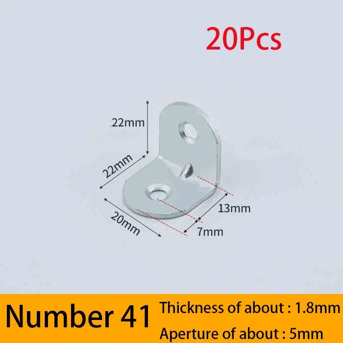 

L/Triangle/Straight Iron Angle Code 90 Degree Fixed Bracket Connector Furniture Bed Frame Cabinet Support Fixing Device