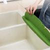 Kitchen Sink Water  Guards Soft Banana Leaf Shape Water Sink Flap Block With Suckers Oil-Proof  Proof Sink Access