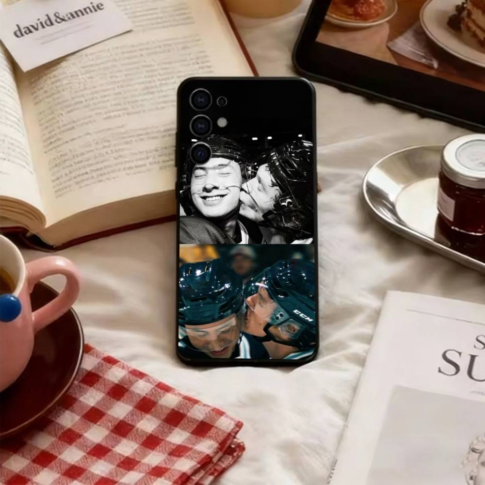 Heated Rivalry Phone Case For Samsung S25,S24,S21,S22,S23,S30,Ultra,S20,Plus,Fe,Lite,Note,10,Soft Black Cover