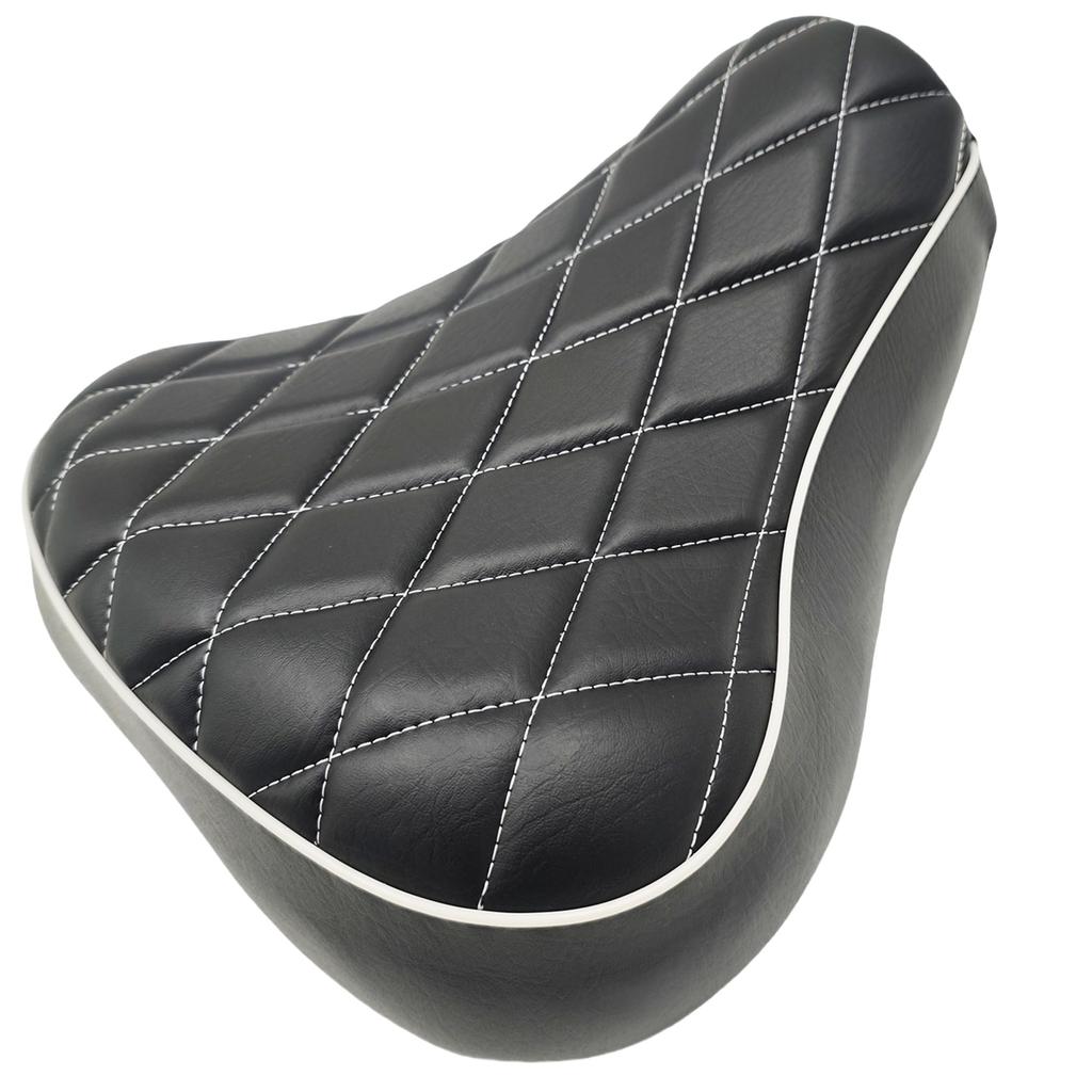 Yoothi Compatible Harley Sportster XL 883 1200 72 48 Custom Driver Rider Solo Seat 1983-2003 (Black Mesh)