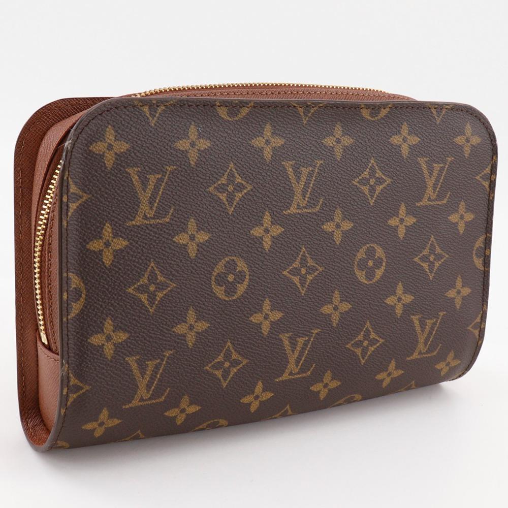 LOUIS VUITTON Orsay Business Bag M51790 Brown Monogram canvas mens Used