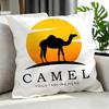 Cigarette Camel Cushion Cover Cushion Cover Set 4Pcs 50X50 45X45 40X40 Pillowcase Decorative Sofa Home Decor