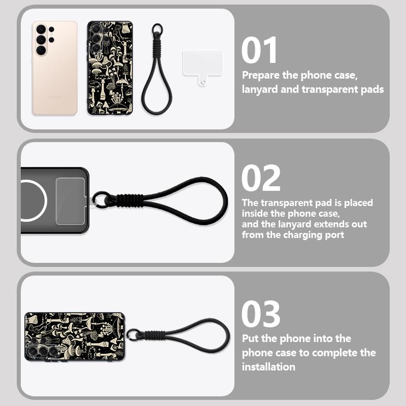 Floral Pattern Case For Samsung S26 S25 Ultra S24 S23 FE S22 A15 A16 A17 A35 A36 A37 A54 A55 A56 A57 5G Hybrid Magnetic Matte Cover