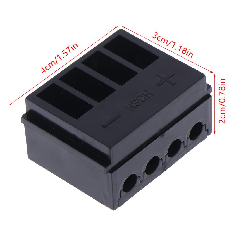 Electric Bike Battery Box Base Connector Battery Box Connection Base Spring-Plug Replacement Plastic Ebike Accessories