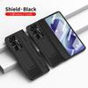 Galaxy Z Fold8 Ultra Protective Case With Flat Hinge Design Vegan Leather Cover Shockproof Stand Support