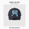 Bow Embroidered Printed Baseball Cap Fashionable Casual Ins Baseball Cap Women