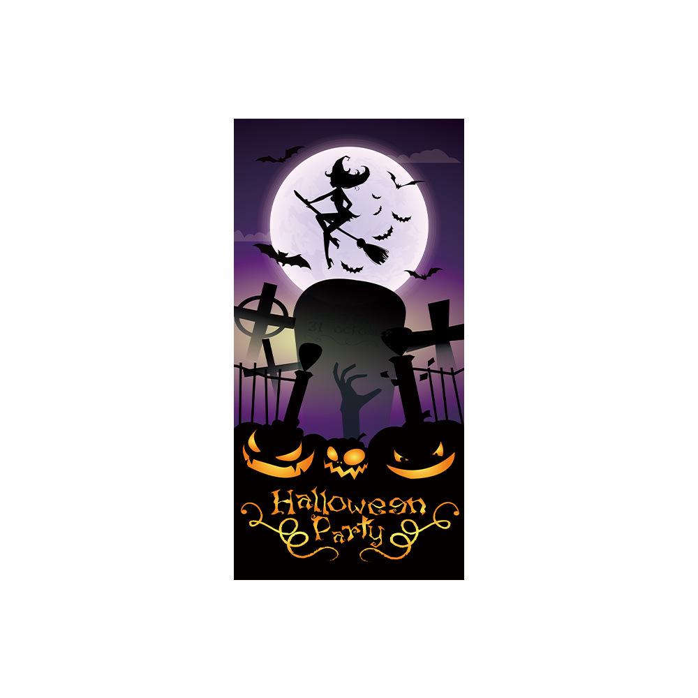 Day of the Dead Festival Polyester Door Banner - Customizable Party Decoration