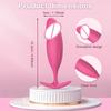 Vibrating Anal Plug Silicone Anal Massager Multispeed Vibration Butt Stimulator Adult Personal Massage Toy
