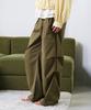 HELEMENT Women'S Breeze Shirring Pants (Khaki)