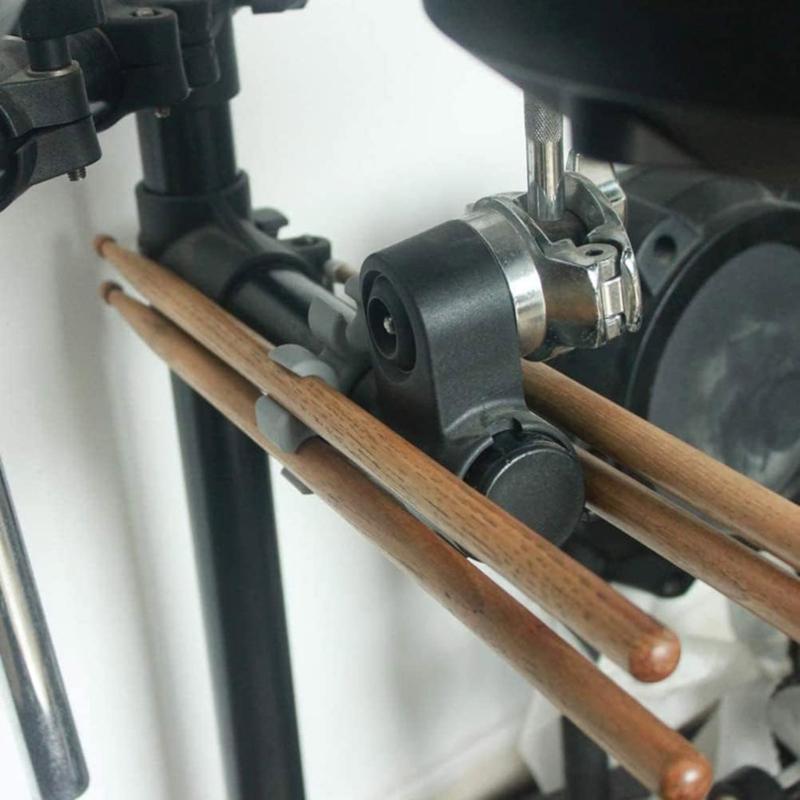 Silicone E Drum Stick Holder Clip Drumstick Storage Bracket Space Saving