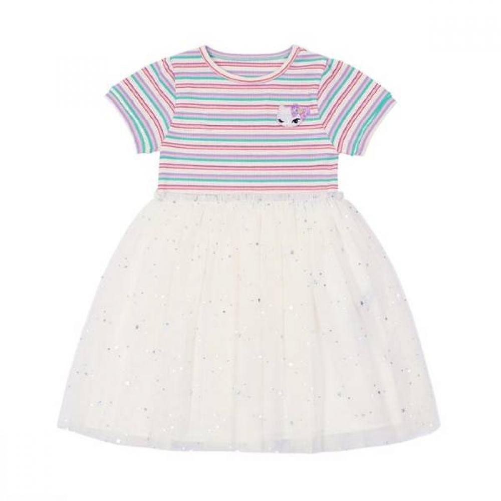 Wh French Cat Color Block Dress 52dko200